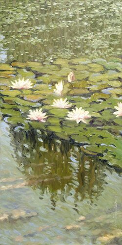 Nenuphars 1. van Richard Mierniczak, Schilderij te koop op Singulart