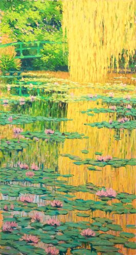 Summer in Giverny van Richard Mierniczak, Schilderij te koop op Singulart
