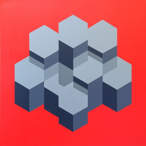 Composition 22. van Richard Mierniczak, Schilderij te koop op Singulart