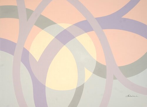 Composition 34 - Sun in orchard Richard Mierniczak