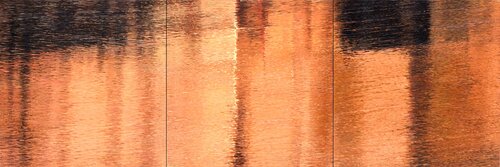 Vibrant copper river (triptych) by Richard Mierniczak, 회화 for Sale on Singulart