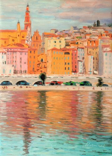 Menton 1. van Richard Mierniczak, Schilderij te koop op Singulart