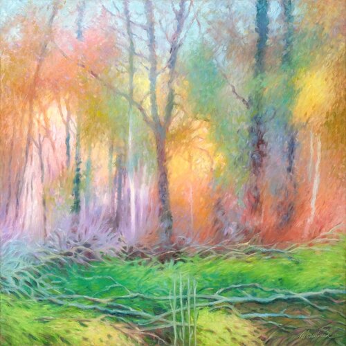 Forest at Baerensee 1. Richard Mierniczak