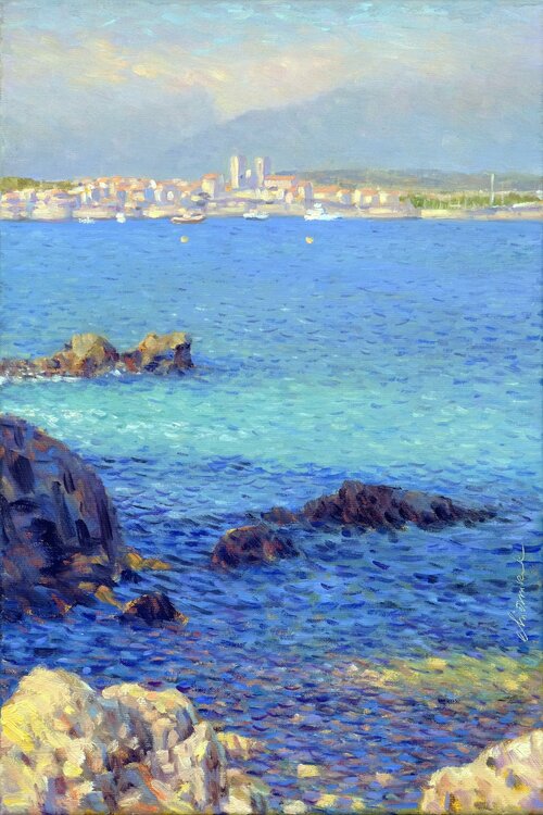 View on Antibes 1. Richard Mierniczak