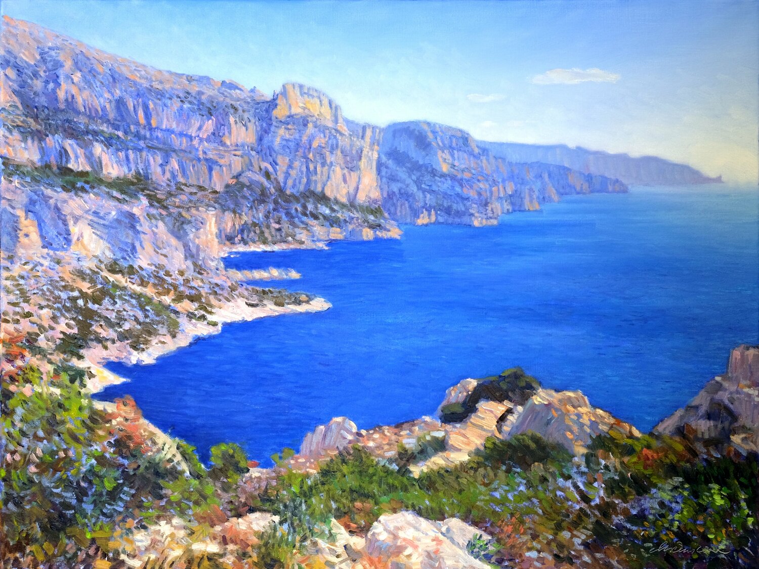Calanques in the sun Richard Mierniczak