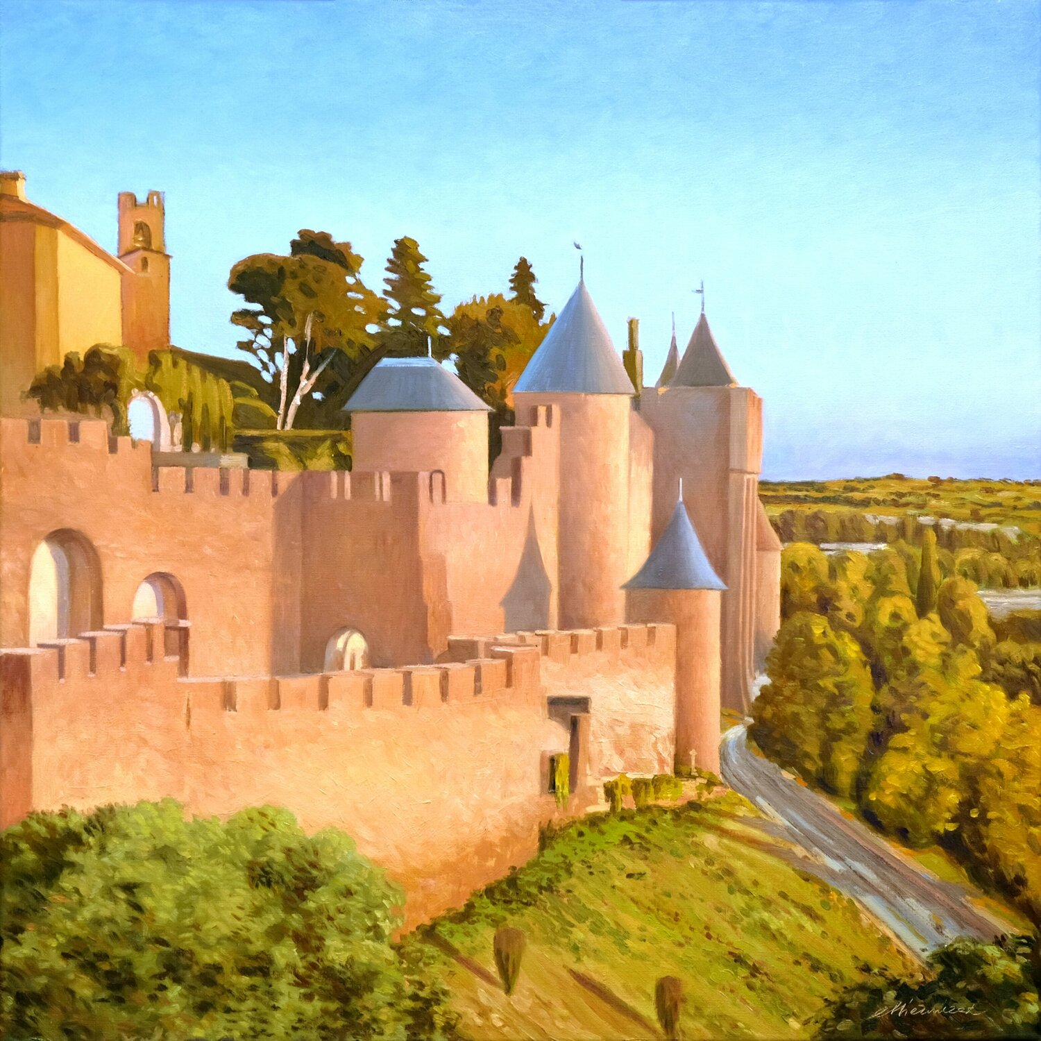Carcassonne Richard Mierniczak