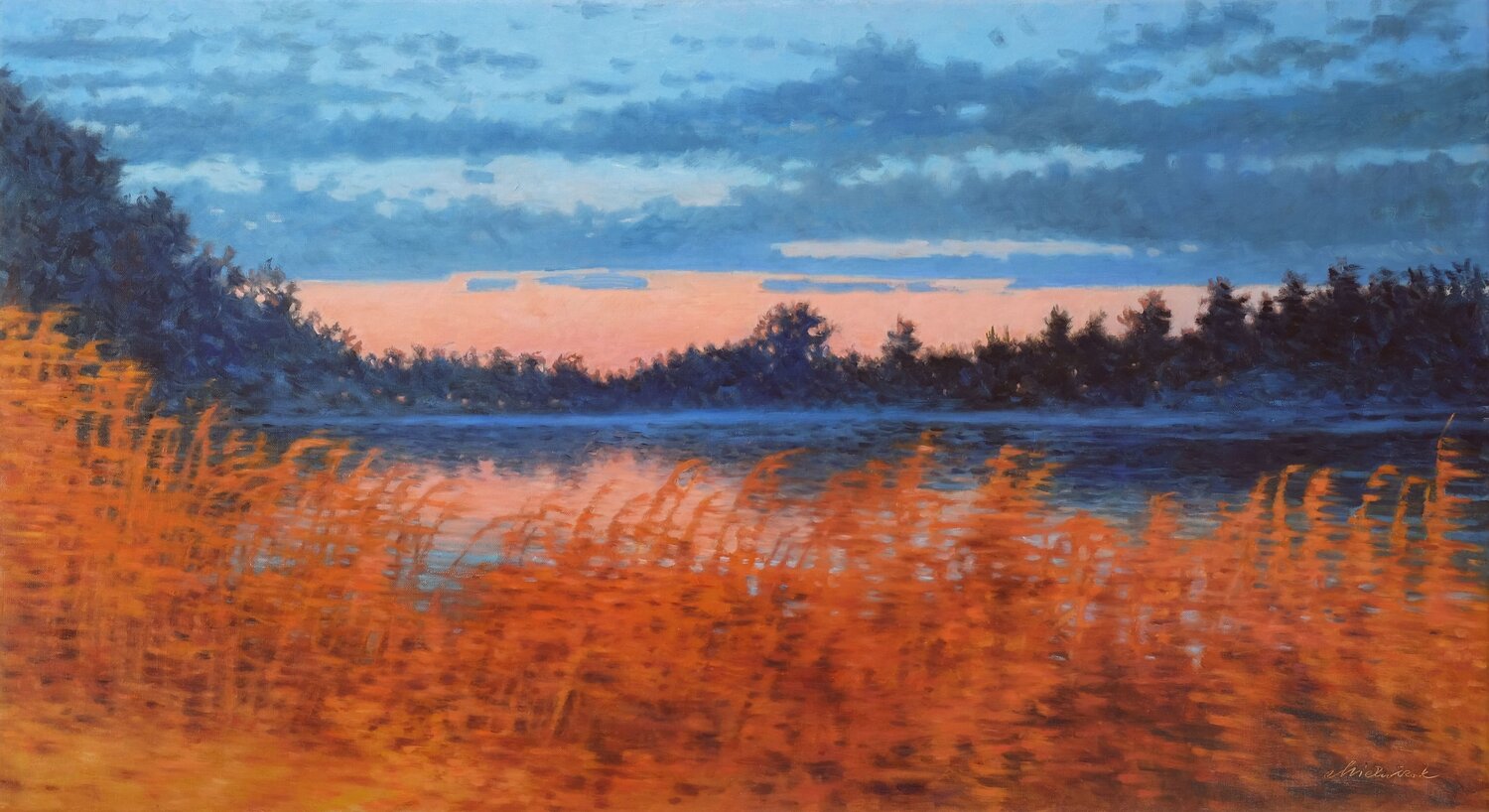 Lake by the roadside Richard Mierniczak