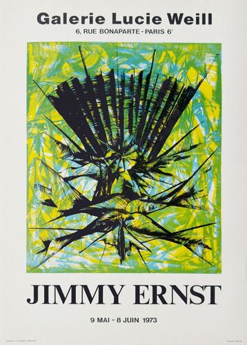 Expo 73 - Galerie Lucie Weill von Jimmy Ernst, Druck kaufen auf Singulart