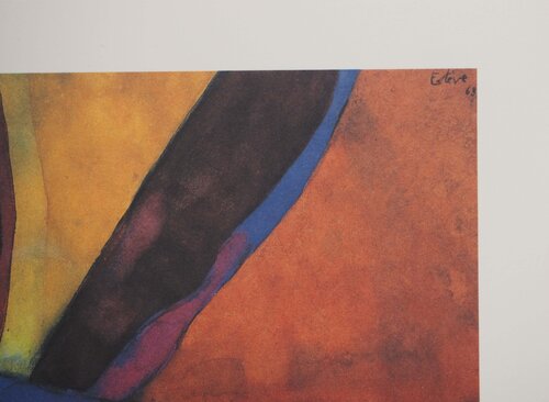 Entrelacs de couleurs von Maurice Estève, Druck kaufen auf Singulart