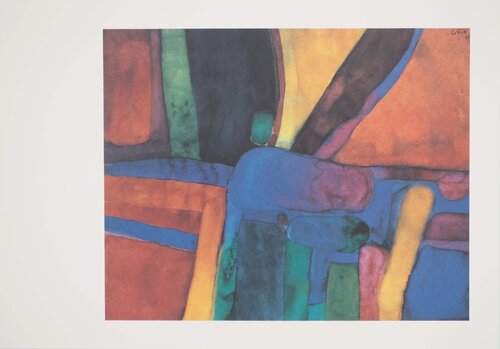 Entrelacs de couleurs Maurice Estève