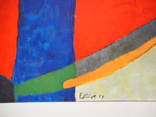 La Tardes von Maurice Estève, Druck kaufen auf Singulart