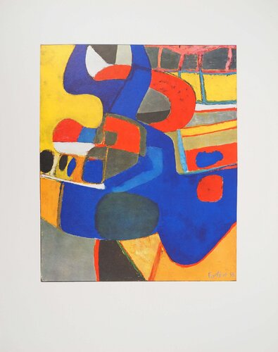 Tricornu by Maurice Estève, Print for Sale on Singulart