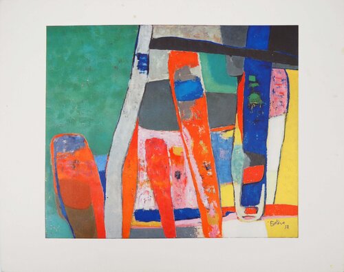 L'Aumance by Maurice Estève, 版画 for Sale on Singulart
