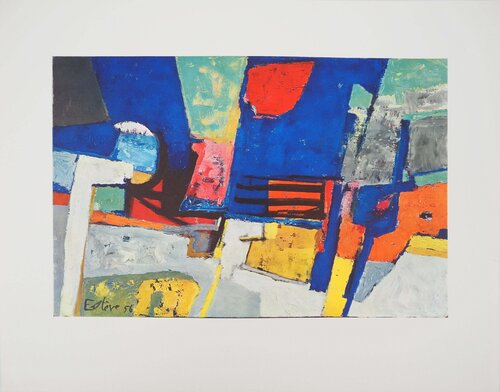Sioule by Maurice Estève, 版画 for Sale on Singulart