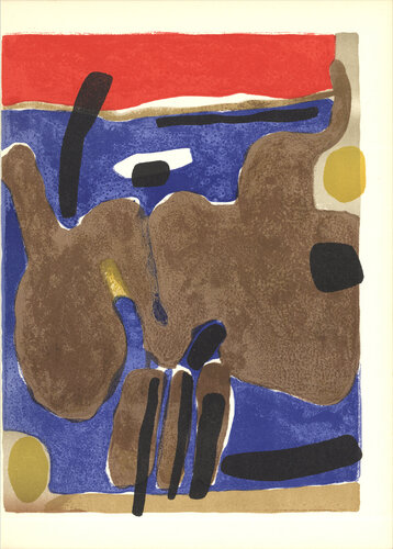 Composition (Lg) by Maurice Estève, Print for Sale on Singulart
