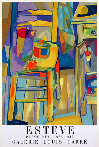 Peintures, 1947 von Maurice Estève, Druck kaufen auf Singulart