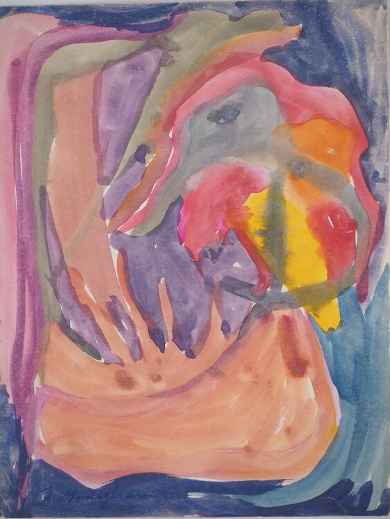 Entrelacs de couleurs Maurice Estève