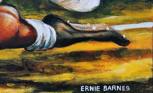 Détermination (Football) par Ernie Eugene Barnes, Édition en vente sur Singulart