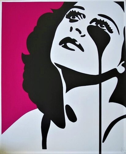 Hedy, Watch The Stars (Hedy Lamarr, The Inventor) by Pure Evil, Print for Sale on Singulart