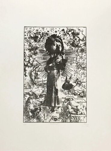 The Temptation of St. Anthony by Pure Evil, Print for Sale on Singulart