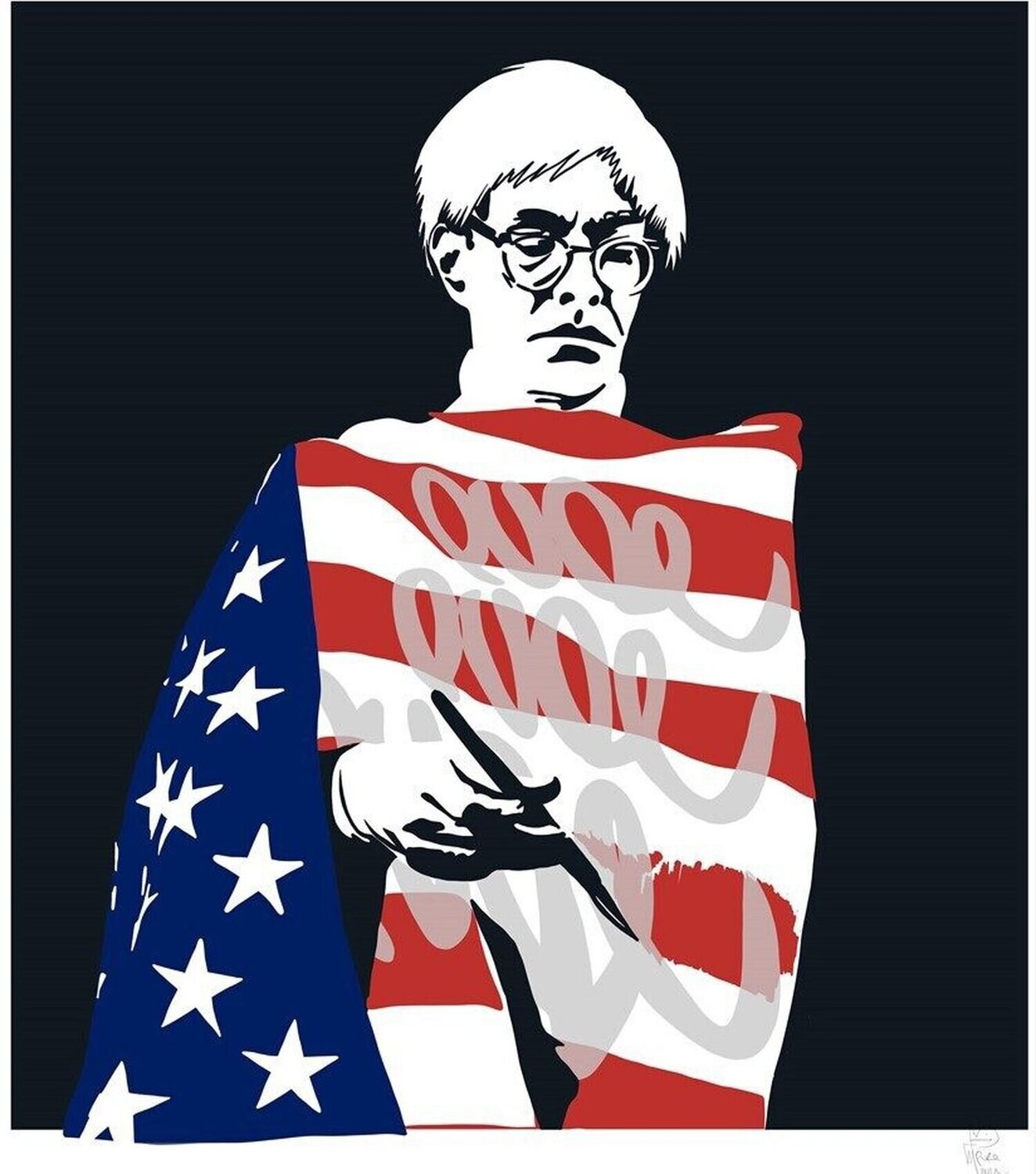 Star-Spangled Warhol Pure Evil