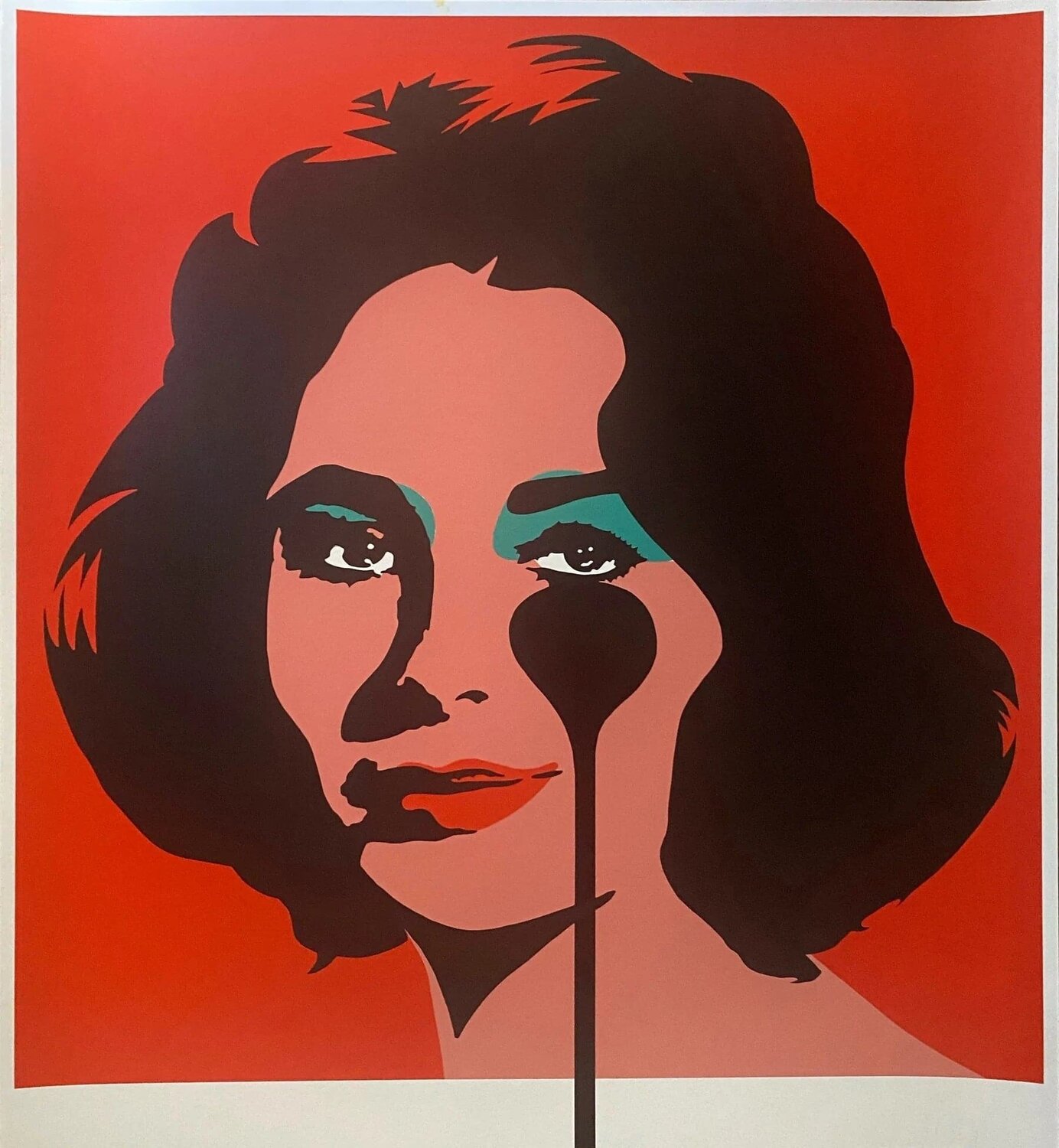 Liz Taylor Classic, Who's Afraid of Virginia Woolf Pure Evil Druck zu verkaufen