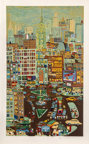 Empire State by Ralph Fasanella, Print for Sale on Singulart