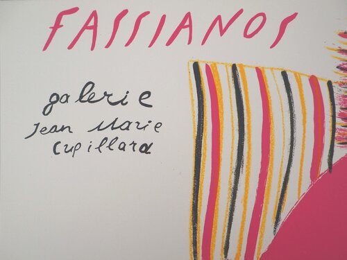 Nu rose aux épis de blés by Alekos Fassianos, Print for Sale on Singulart