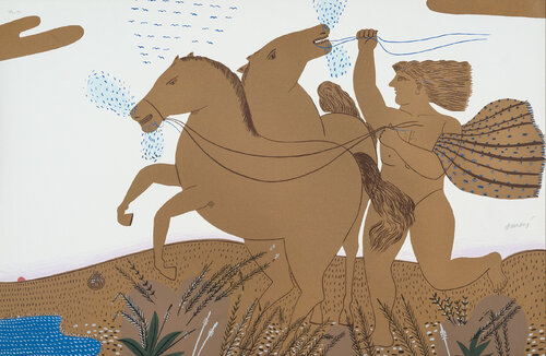 ΦΑΕΘΩΝ/Phaethon von Alekos Fassianos, Malerei kaufen auf Singulart