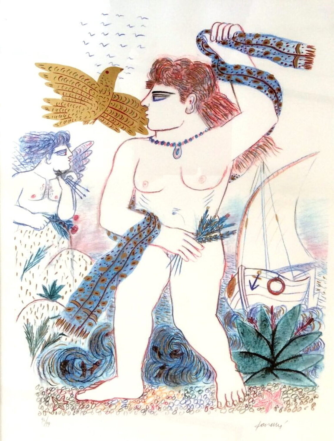 Aphrodite Alekos Fassianos Stampa in vendita