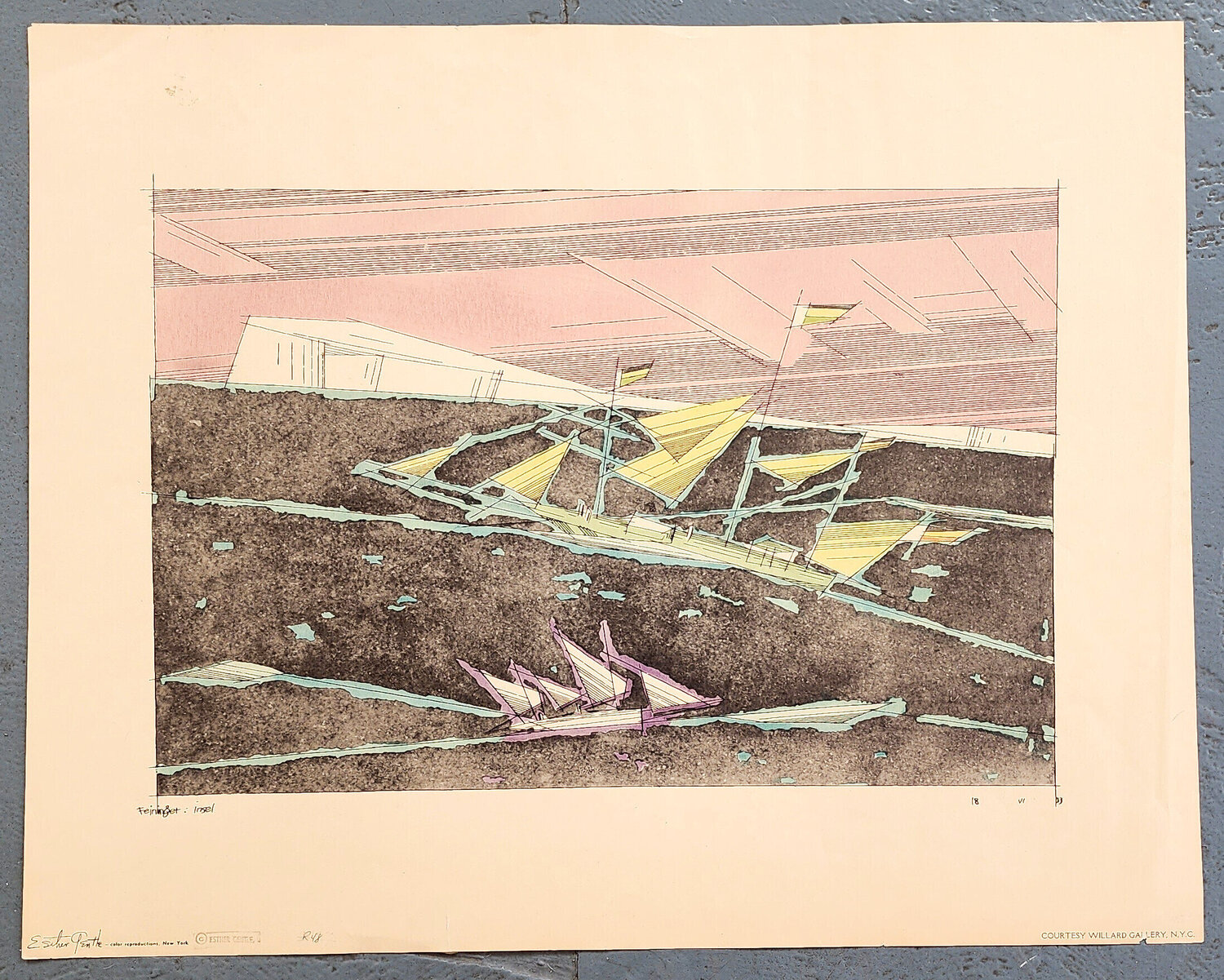 Insel, 1933 Lyonel Feininger