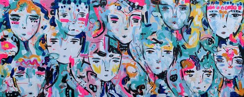 Souls van Veronica Vilsan, Schilderij te koop op Singulart
