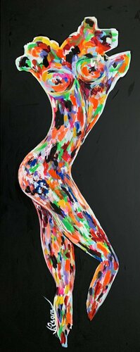 Freedom 6 van Veronica Vilsan, Schilderij te koop op Singulart