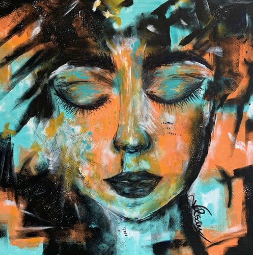 Colors of Emotions par Veronica Vilsan, Peinture en vente sur Singulart