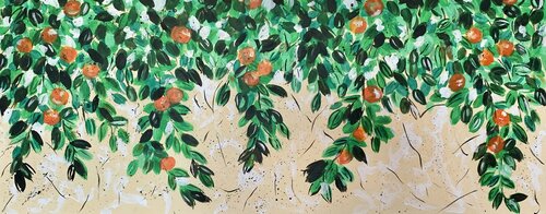 Garden of Joy 44 van Veronica Vilsan, Schilderij te koop op Singulart