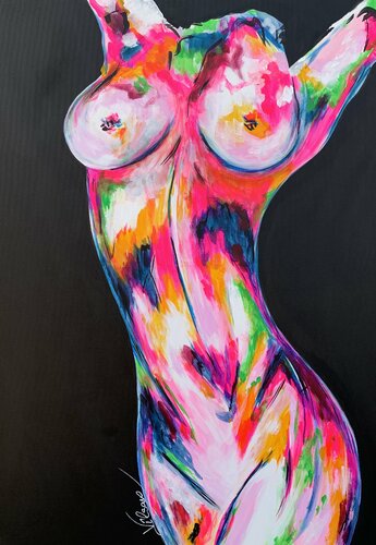 Freedom 12 van Veronica Vilsan, Schilderij te koop op Singulart