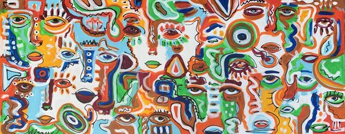 Free Spirits 13 van Veronica Vilsan, Schilderij te koop op Singulart