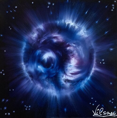 Interstellar 14 van Veronica Vilsan, Schilderij te koop op Singulart