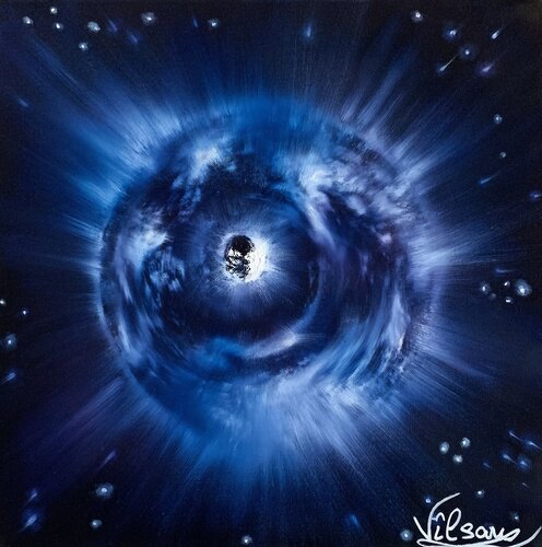 Interstellar 15 van Veronica Vilsan, Schilderij te koop op Singulart