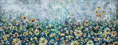 Garden of Joy 36 van Veronica Vilsan, Schilderij te koop op Singulart