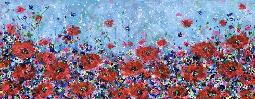 Garden of Joy 53 van Veronica Vilsan, Schilderij te koop op Singulart