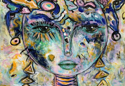 Lyla van Veronica Vilsan, Schilderij te koop op Singulart
