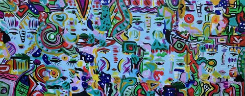 Free Spirits 11 van Veronica Vilsan, Schilderij te koop op Singulart