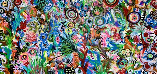 Wonderland 2 van Veronica Vilsan, Schilderij te koop op Singulart