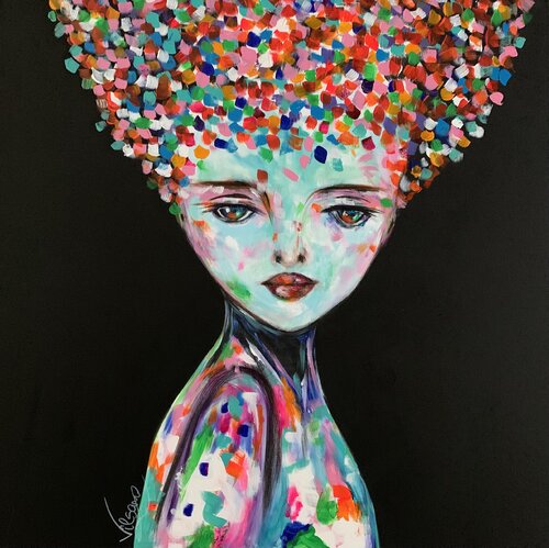 Aura van Veronica Vilsan, Schilderij te koop op Singulart