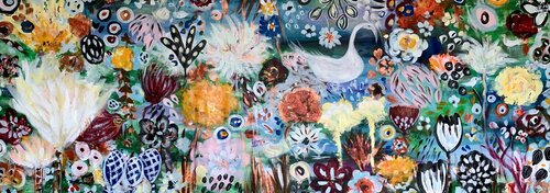 Wonderland 6 van Veronica Vilsan, Schilderij te koop op Singulart