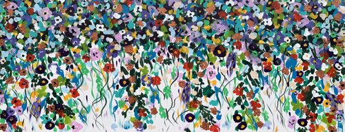 Garden of Joy 60 di Veronica Vilsan, Pittura in vendita su Singulart