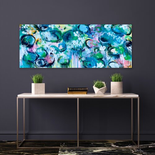 Love in a Pond di Veronica Vilsan, Pittura in vendita su Singulart