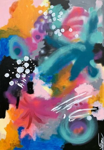 Life in Colors 81 di Veronica Vilsan, Pittura in vendita su Singulart