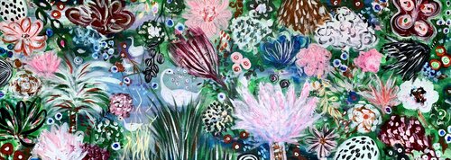 Wonderland 5 di Veronica Vilsan, Pittura in vendita su Singulart